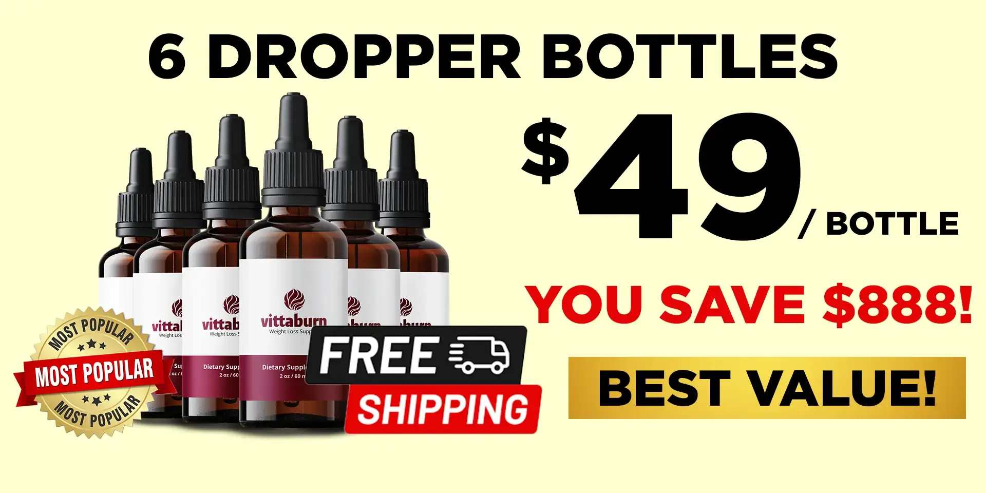 Vitta burn Bottles Collection